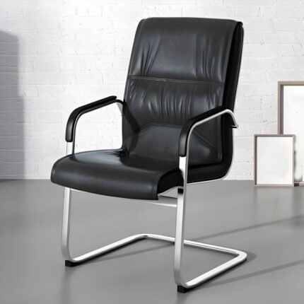 Executive Leather Visitor Chair