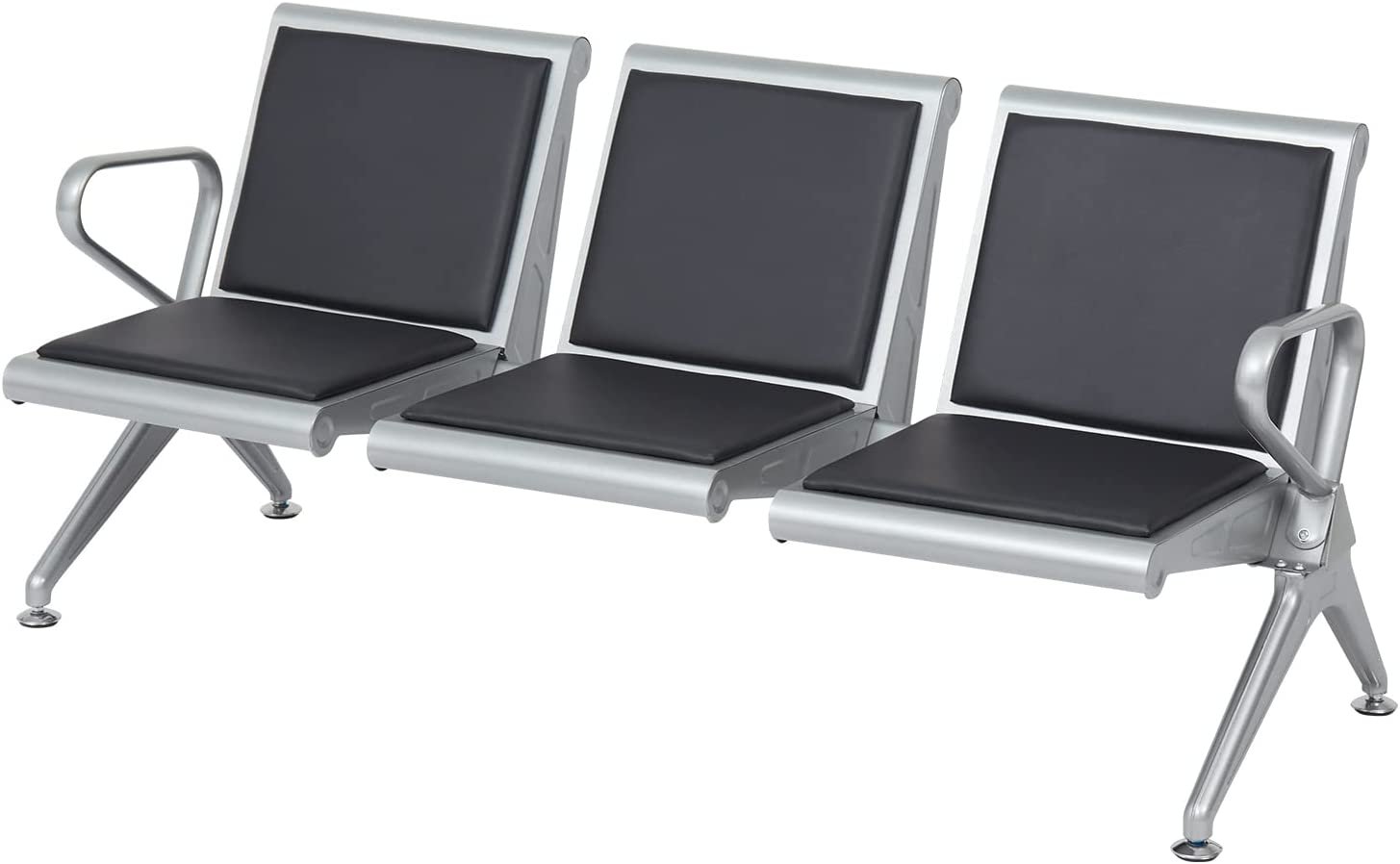 Airport waiting bench -Heavy-duty black - Image 7