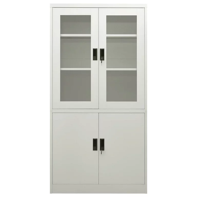 2-Door half glass office cabinet - Image 5
