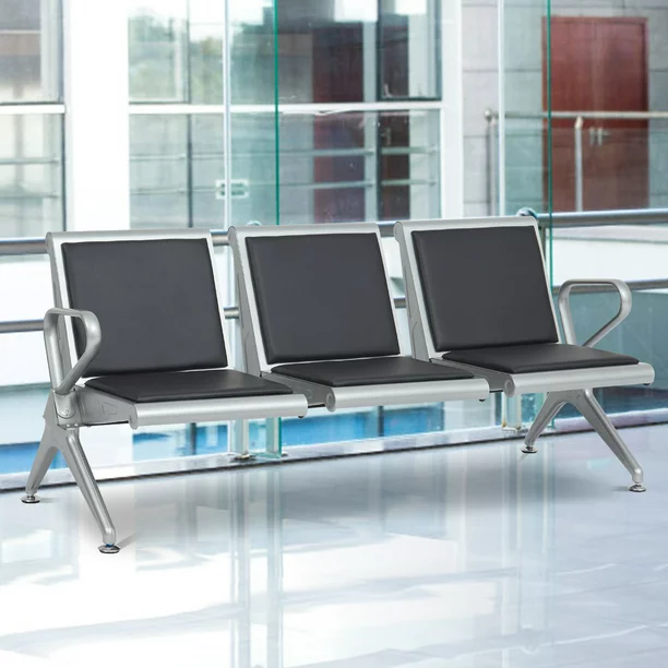 3-Seater Heavy-Duty Waiting Bench - Image 5