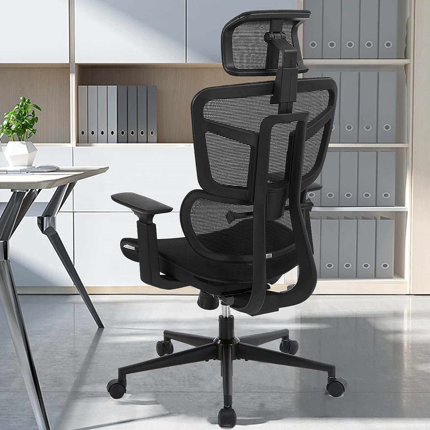 Orthopedic high-back office seat - Image 4