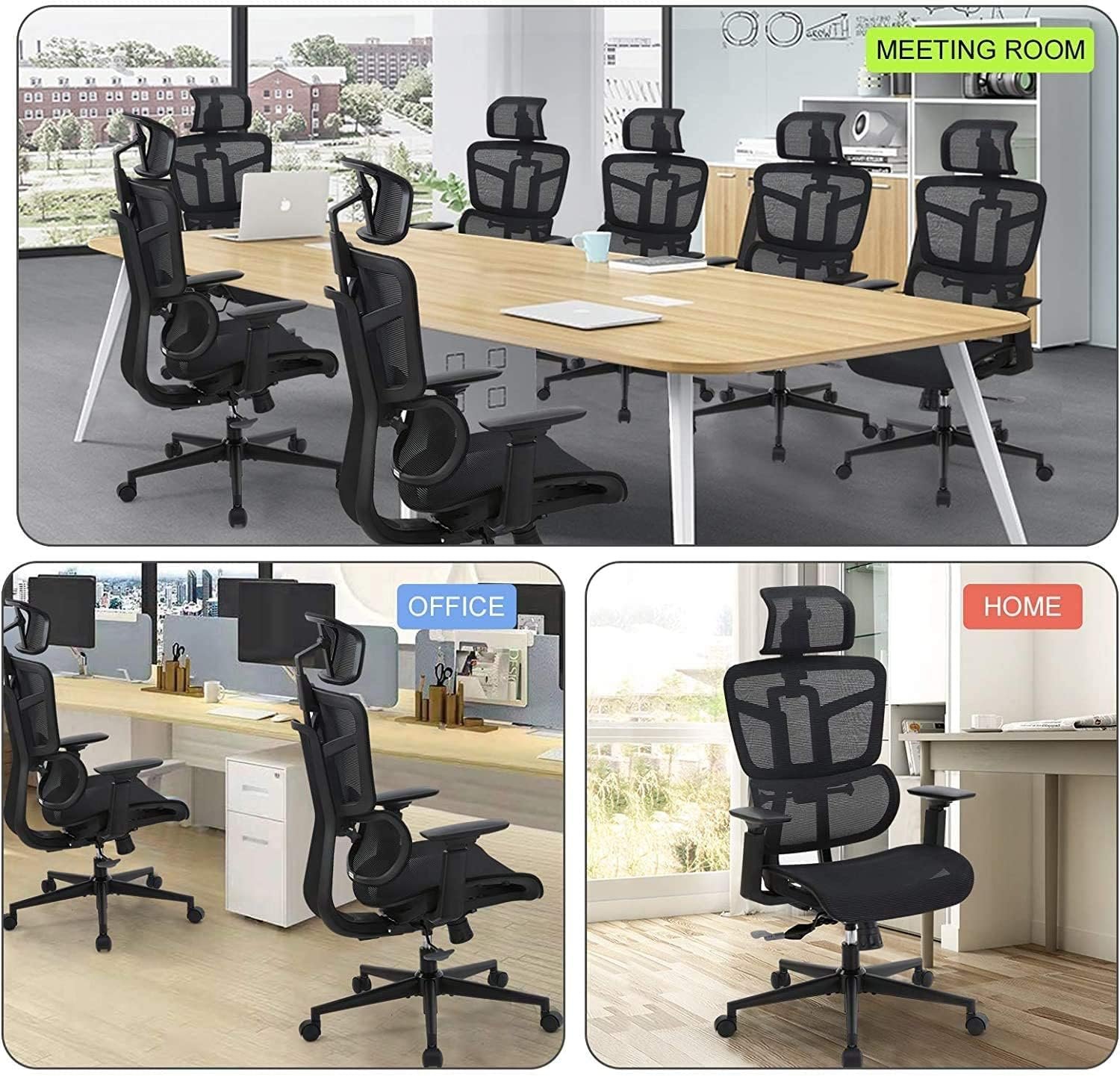 Orthopedic high-back office seat - Image 2