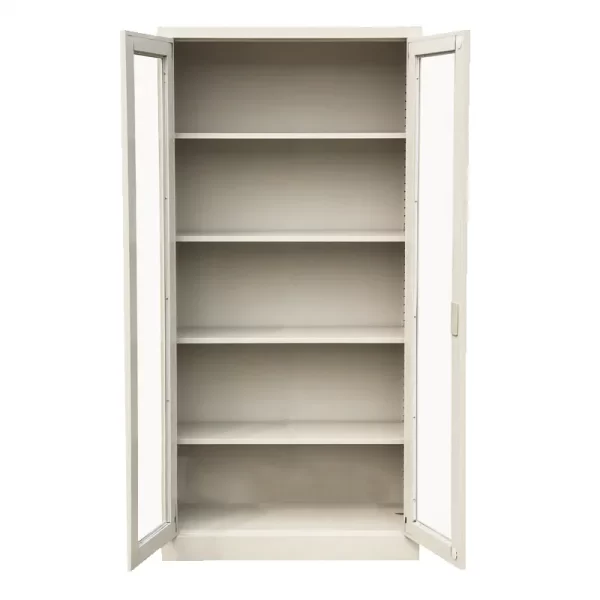 2-Door full glass office cabinet - Image 6