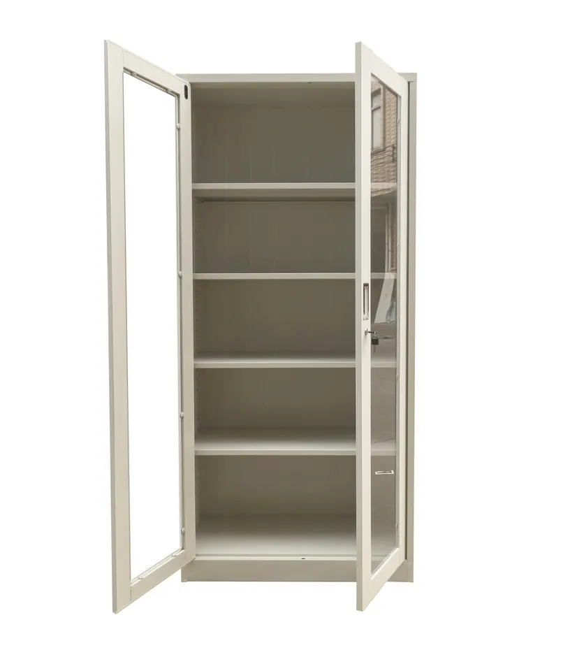 2-Door full glass office cabinet - Image 5