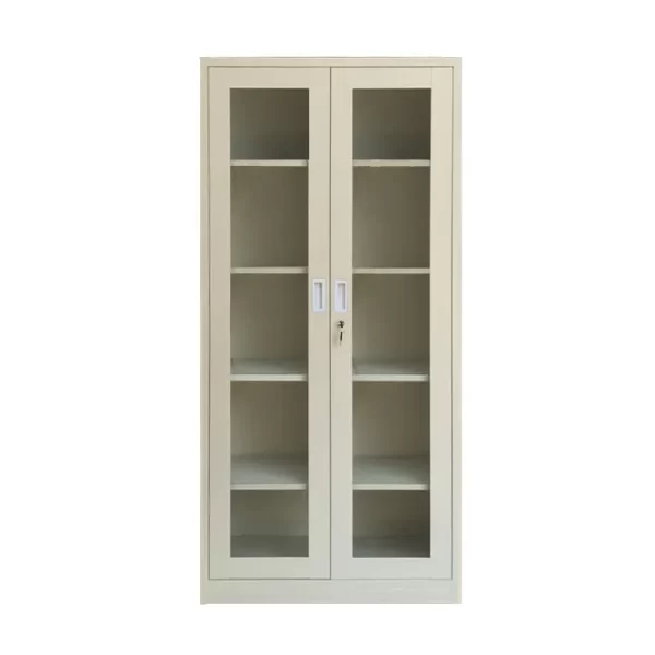 2-Door full glass office cabinet - Image 7