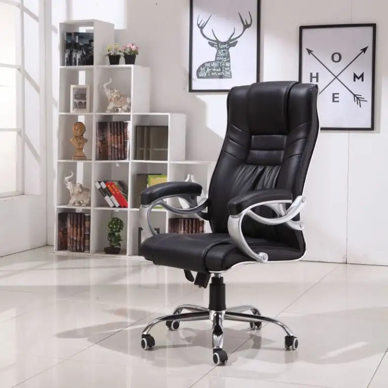 Executive leather office chair