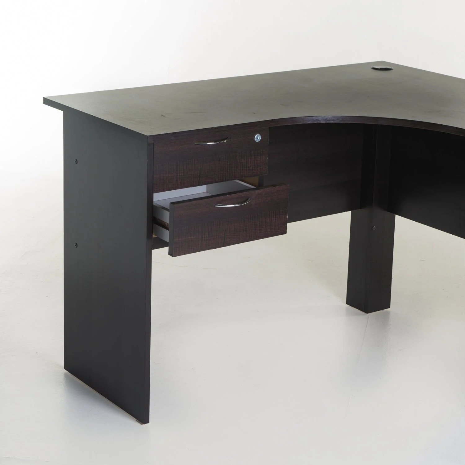 1200mm L-shaped office desk - Image 4