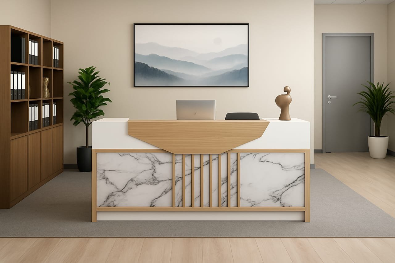 1.8m Modern Reception Desk