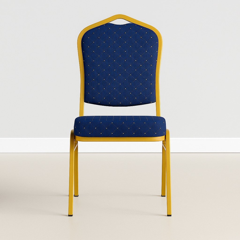 Blue Banquet Chair