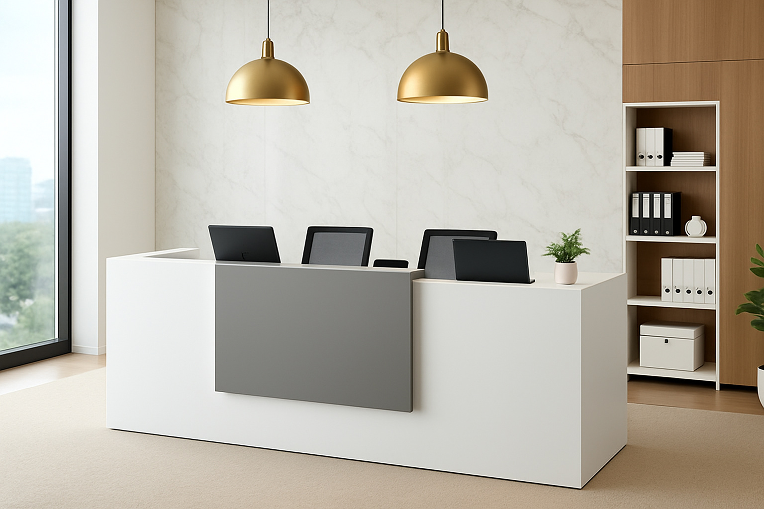 Modern Reception Desk