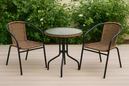 Outdoor Rattan Patio Set
