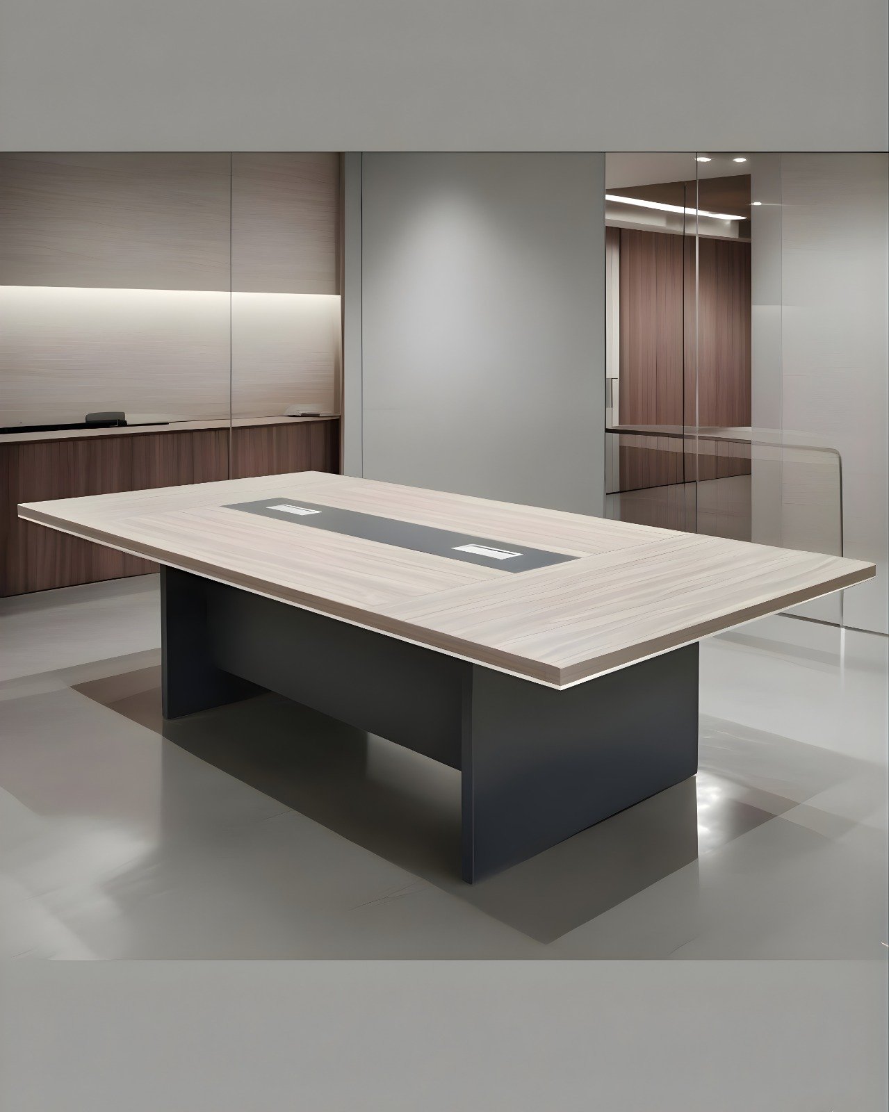 2.4M Modern Executive Boardroom Table